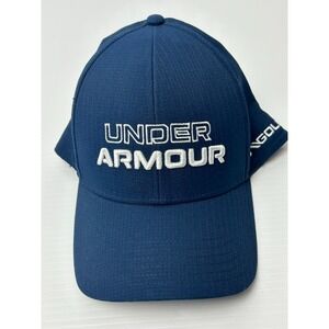 Under Armour Jordan Spieth Tour Golf Hat Mens Fitted Iso Chill Academy Blue L/XL